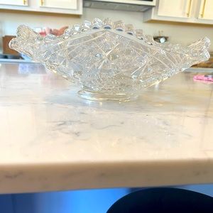 American Brilliance Crystal punch bowl